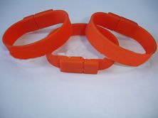 USB Silicone Wristband 